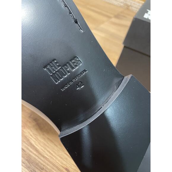 The Kooples Men's Black Patent Leather Derbies Dress Shoes Size 8 US 42 EU NIB - Picture 11 of 13